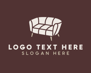 Home Staging - Sofa Couch Furniture logo design