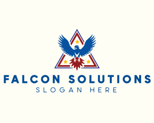 Flag Philippine Eagle Stars logo design