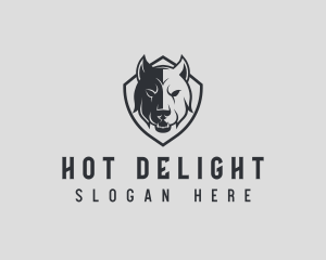 Dog Hound Canine logo design