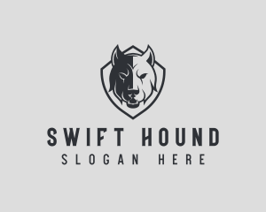 Dog Hound Canine logo design