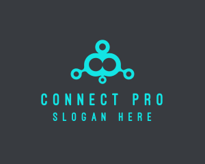 Networking - Technology Network Software logo design
