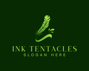 Feather Quill Ink logo design