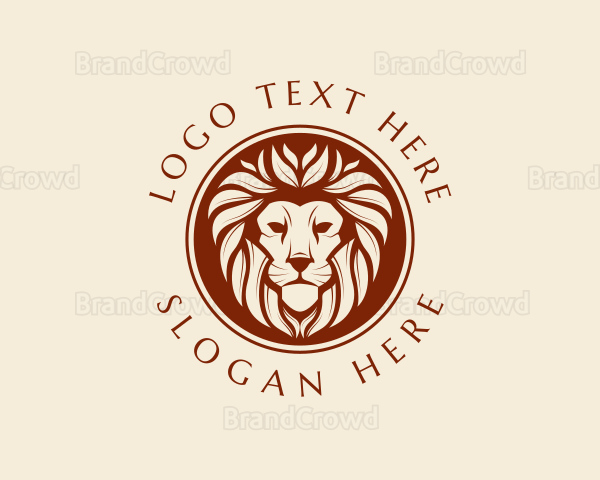 Regal Lion Animal Logo