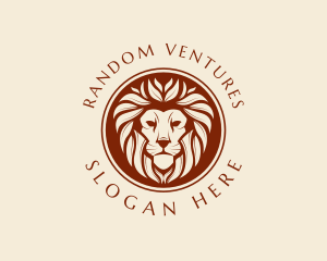 Regal Lion Animal logo design