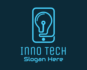Innovative - Light Bulb Mobile logo design