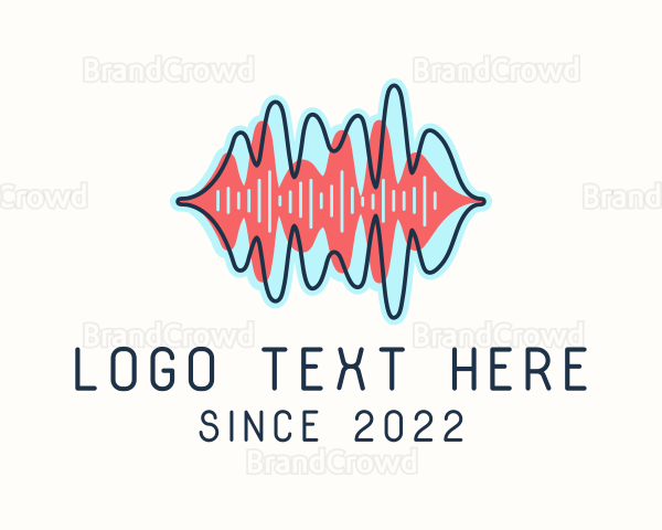 Speech Sound Wave Logo