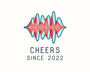 Audio - Speech Sound Wave logo design