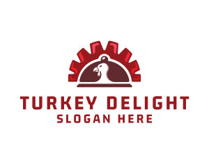 Turkey - Turkey Restaurant Cloche logo design