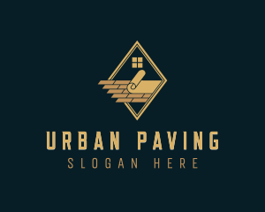Pavement - Flooring Tile Pavement logo design