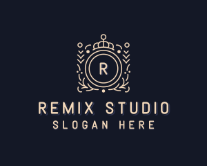 Upscale Crown Studio logo design