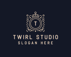 Upscale Crown Studio logo design