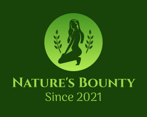 Sexy Nature Woman logo design