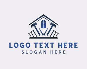 House Construction Repair Logo