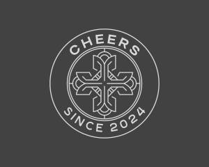 Preacher - Christian Cross Fellowship logo design