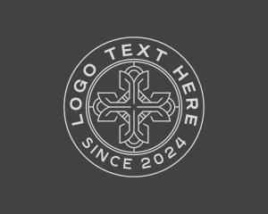 Bible - Christian Cross Fellowship logo design