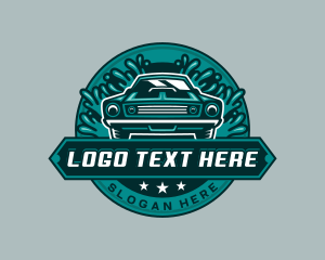 Mechanic - Car Wash Detailing logo design