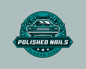 Car Wash Detailing logo design