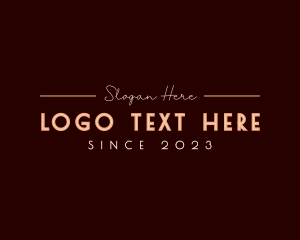 Business - Fancy Stylish Company logo design
