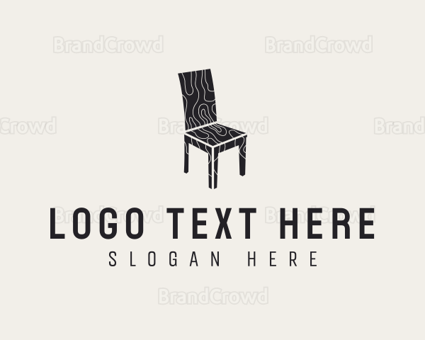 Furniture Wooden Chair Logo