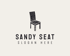 Furniture Wooden Chair logo design