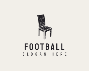 Furniture Wooden Chair logo design
