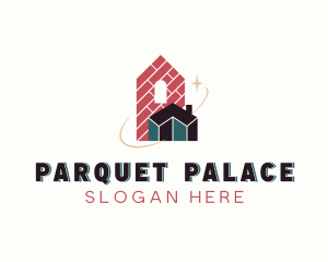 Parquet - Wooden Flooring Parquet logo design