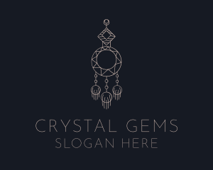 Precious Earring Accessory  logo design