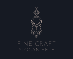 Precious Earring Accessory  logo design