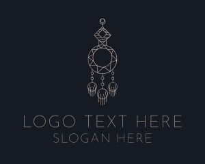 Elegant - Precious Earring Accessory logo design