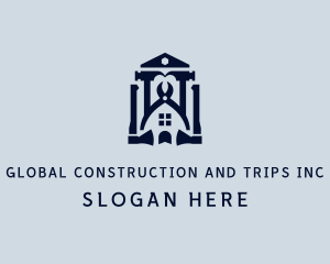 Repair Tools Construction logo design