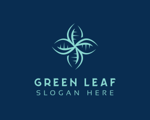 Leaf Biotech Research logo design