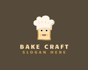 Bread Chef Hat logo design