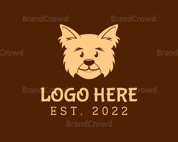 Puppy Pet Animal Shelter Logo