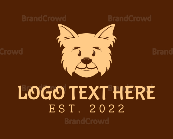 Puppy Pet Animal Shelter Logo