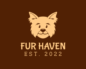 Fur - Puppy Pet Animal Shelter logo design