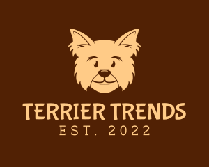 Terrier - Puppy Pet Animal Shelter logo design