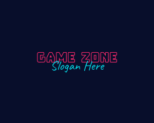 Bright Neon Gaming logo design