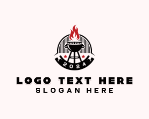 Roast - Roasting Grill Cooking logo design
