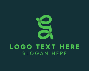 Startup Monoline Letter G Business logo design