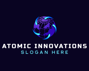 Globe Tech Software logo design