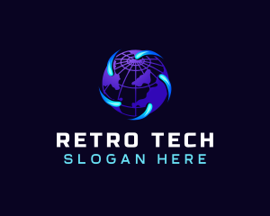 Globe Tech Software logo design