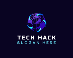 Globe Tech Software logo design