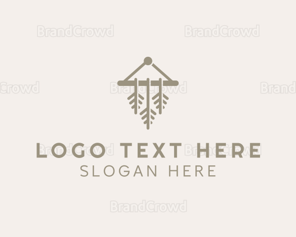 Macrame Boho Decor Logo