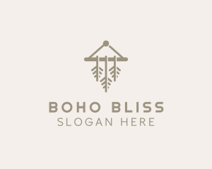 Macrame Boho Decor logo design