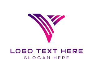 Gradient - Corporate Modern Business Letter V logo design