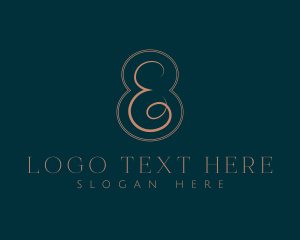 Designer - Minimalist Stylist Letter E logo design