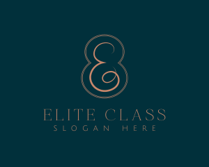 Minimalist Stylist Letter E logo design