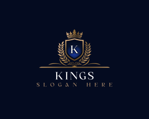 Royal Crown Shield logo design