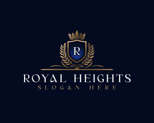 Royal Crown Shield logo design