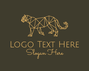 Lioness - Tiger Minimalist logo design